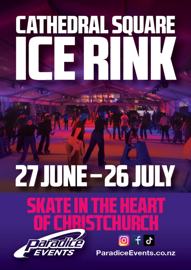 Cathedral Square Ice Rink - Christchurch
